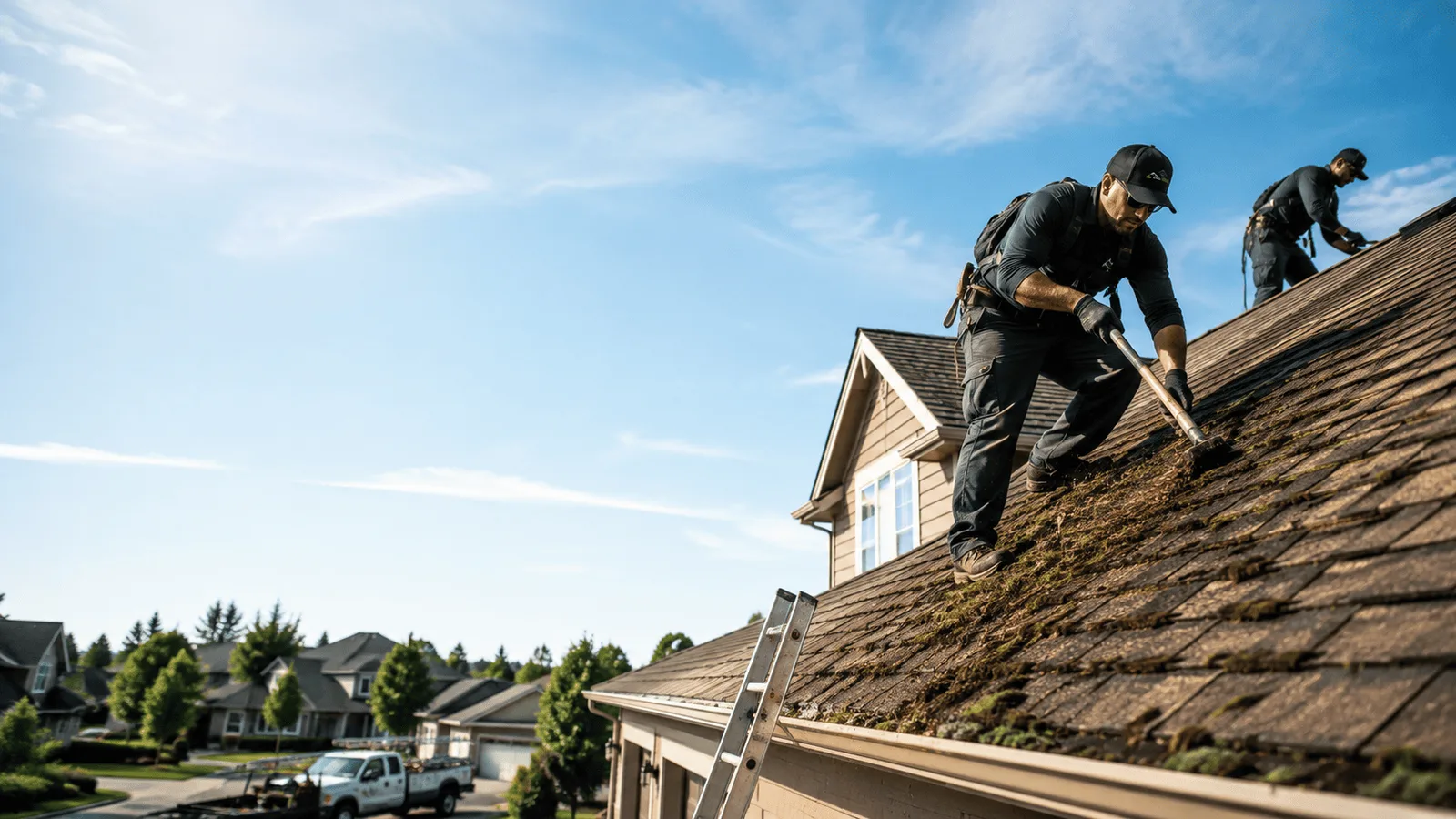 Roof Moss Removal in Harmans, MD near me